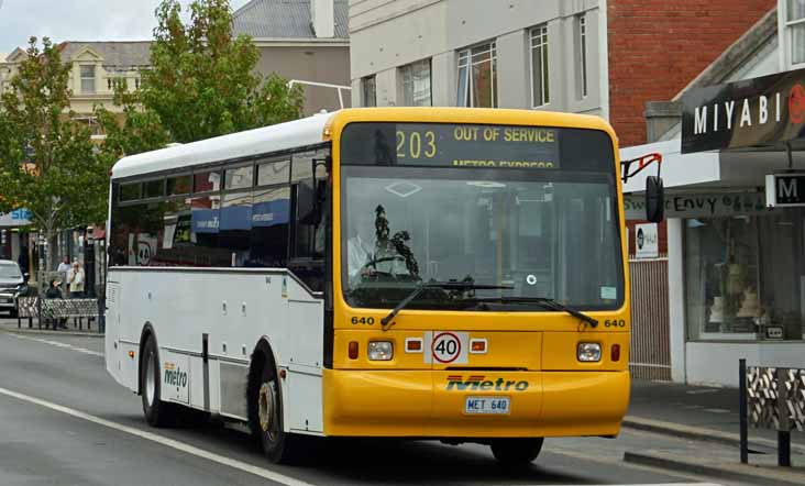 Metro Tasmania Scania N113CRB Ansair Orana 640